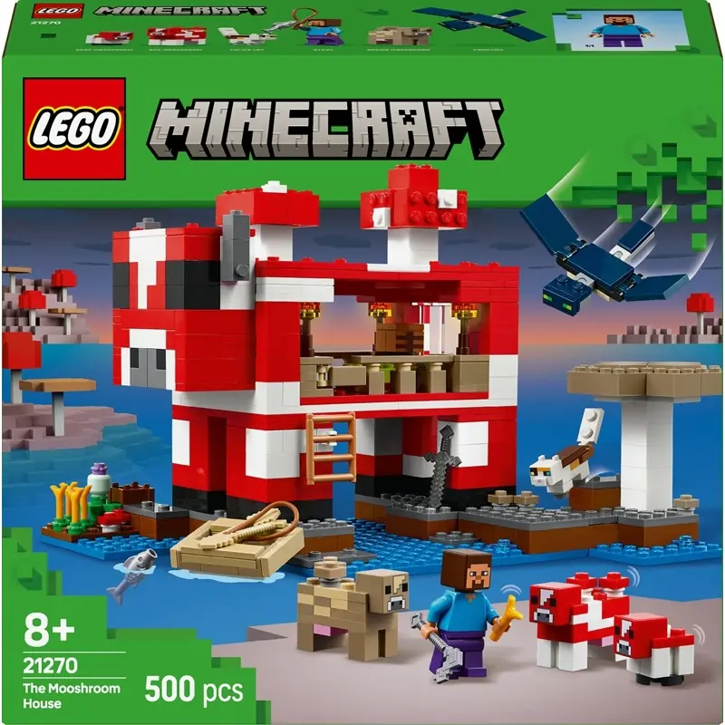 Jeux de construction maison champimeuhs minecraft Lego