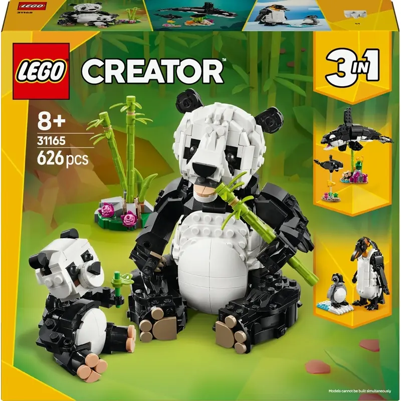 Bauklötze Pandafamilie Creator Lego