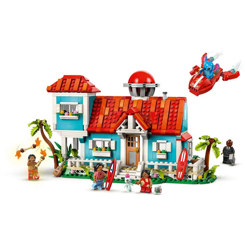Baukasten Strandhaus Stitch Lego