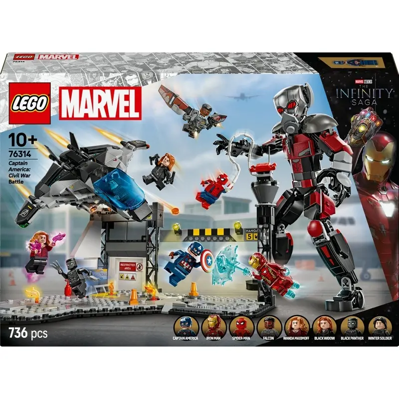 Lego Captain America: Civil War Actionduell 76314 - Bild 19
