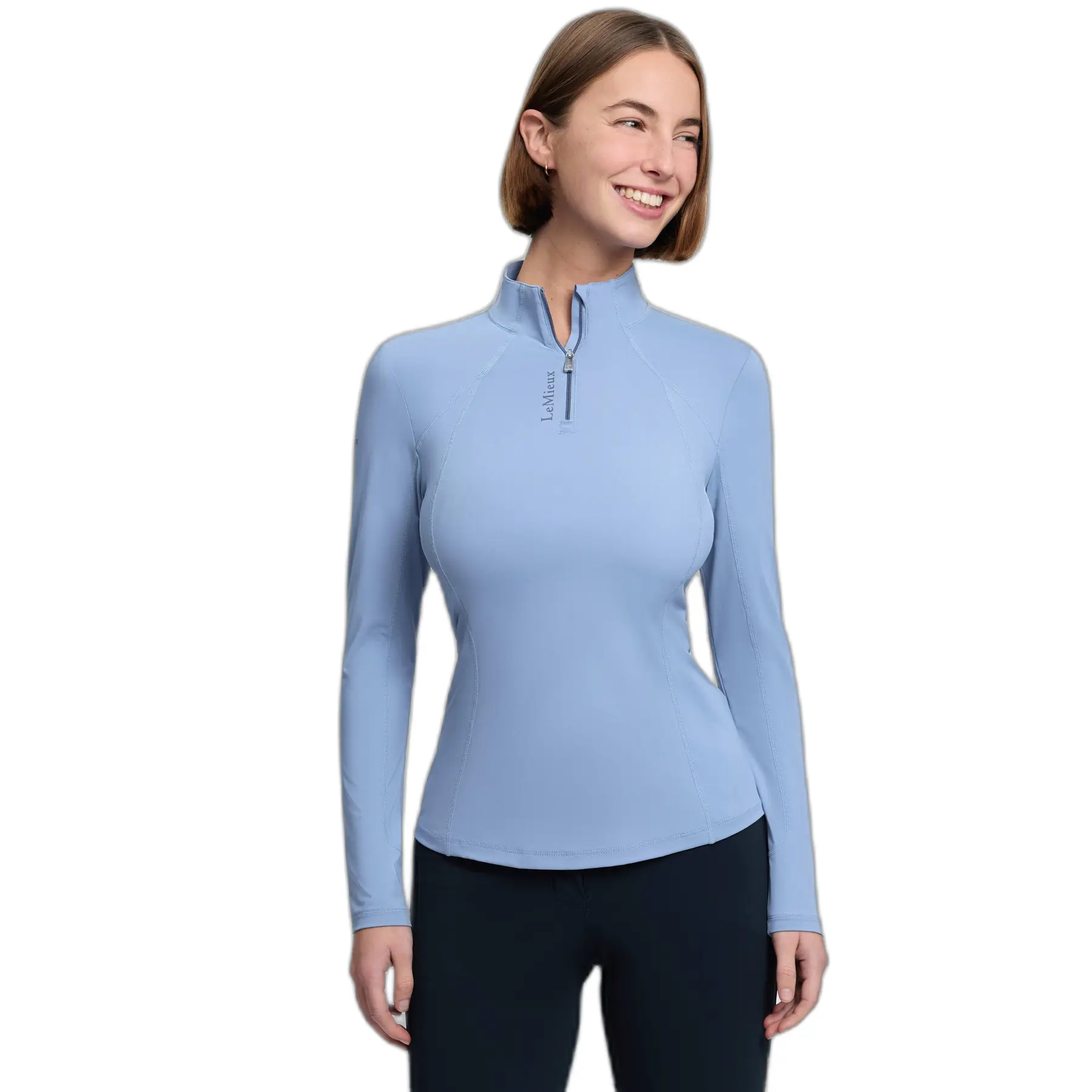 Maglia equitazione classica a maniche lunghe donna LeMieux