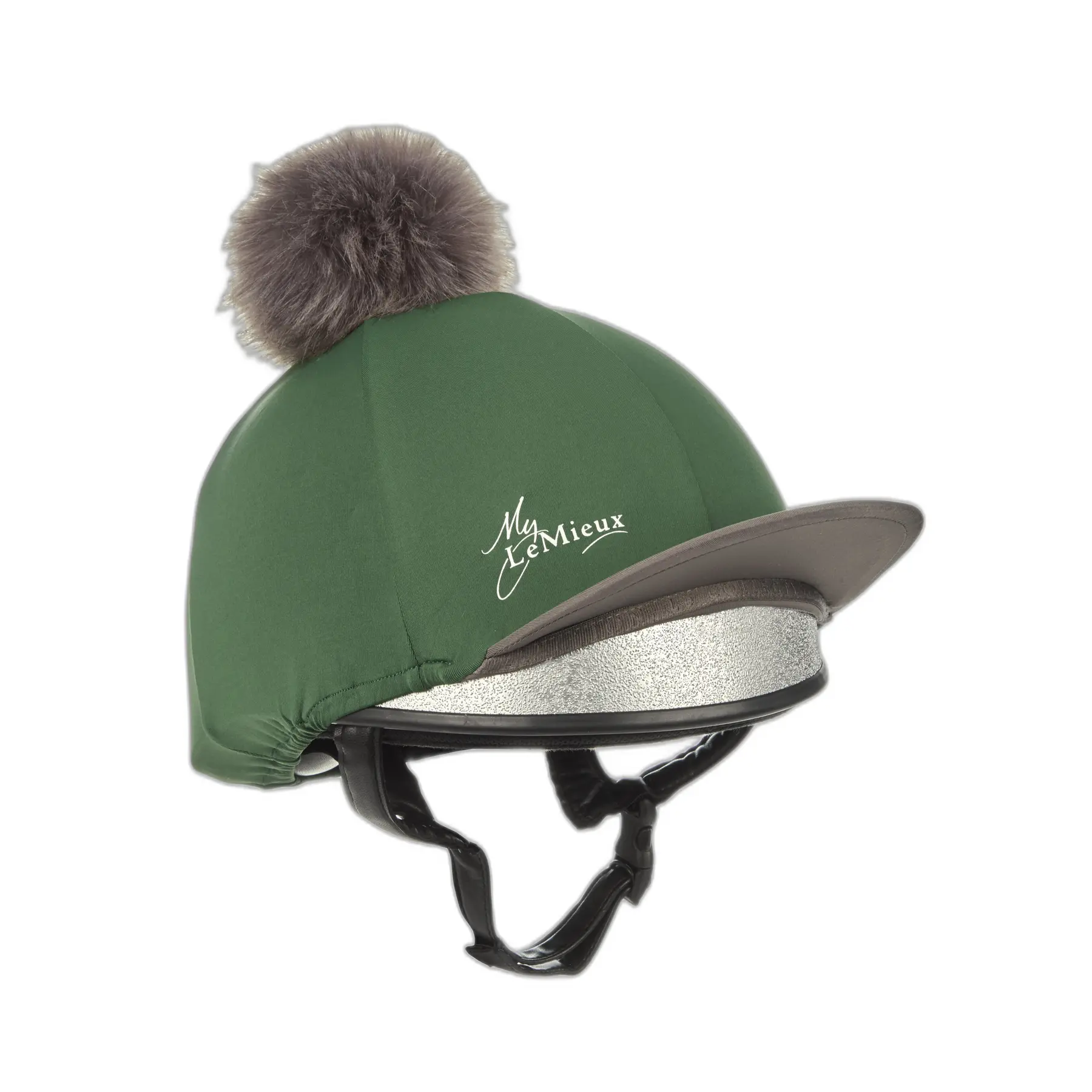 Riding helmet cap with silk pom pom LeMieux