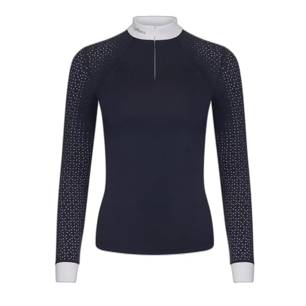 Long sleeve riding polo shirt for women LeMieux Olivia
