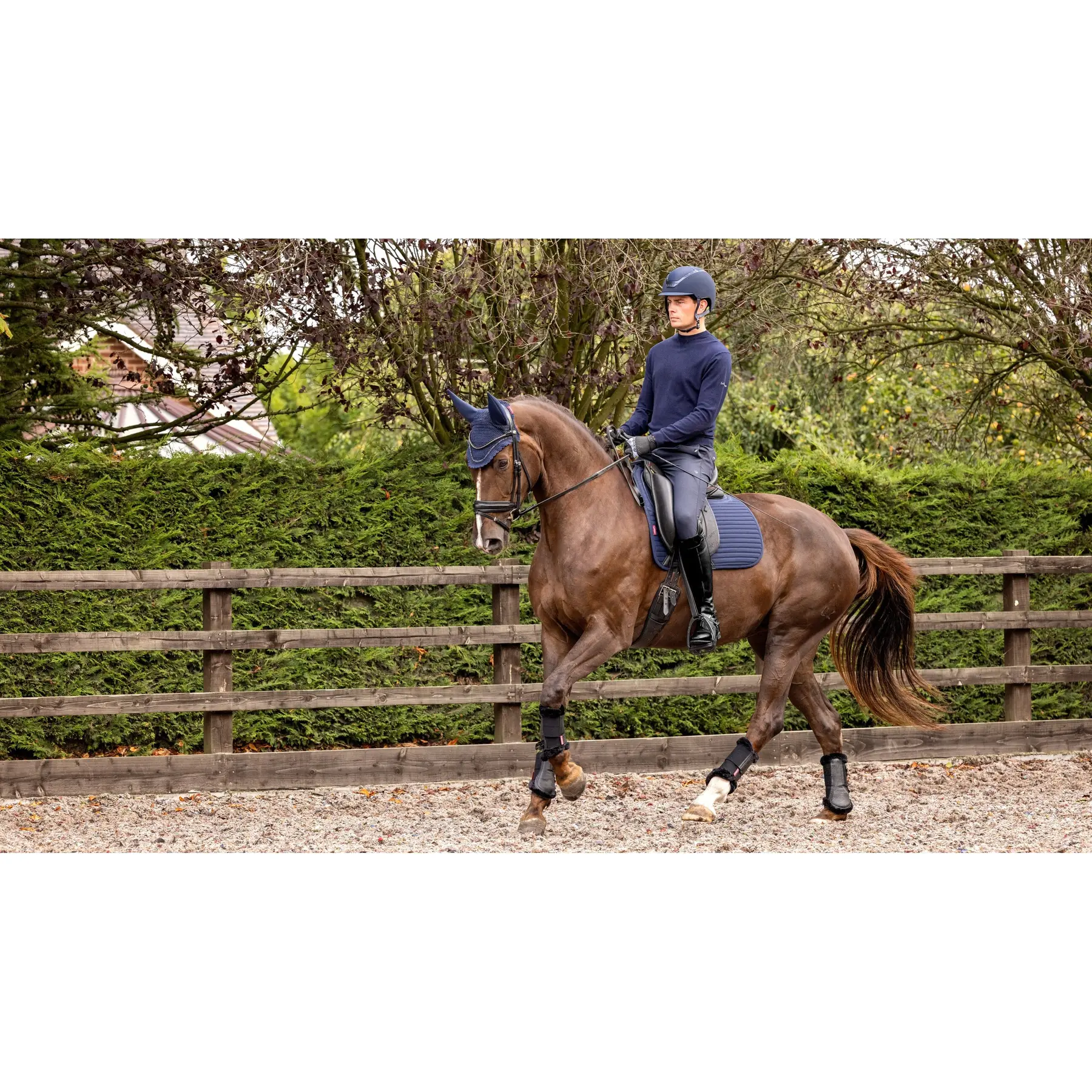 Sottosella dressage antiscivoloLeMieux Soft Shell