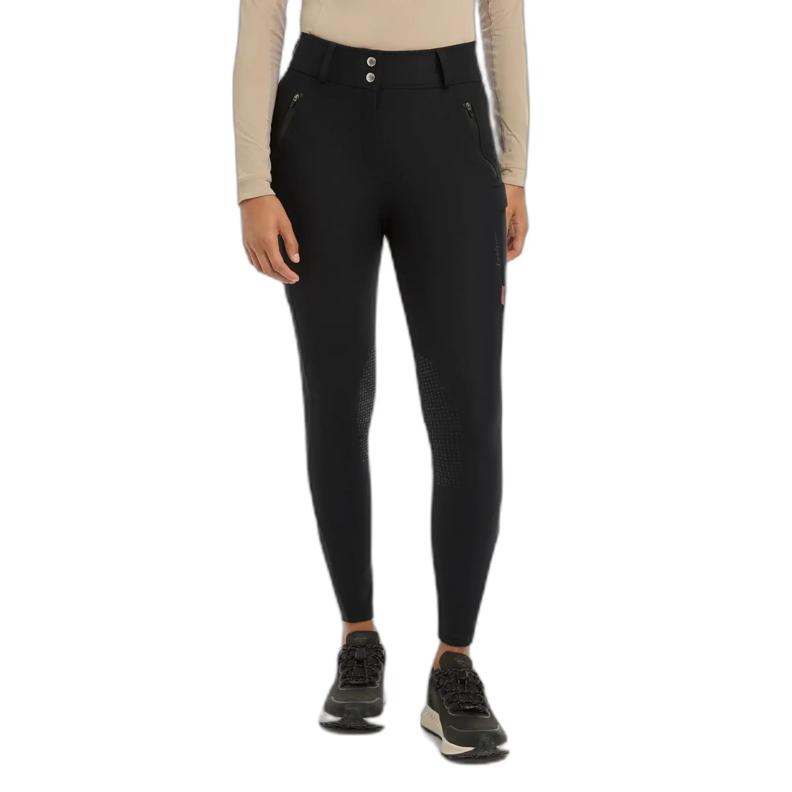 Waterproof riding trousers with knee grip for women LeMieux Drytex