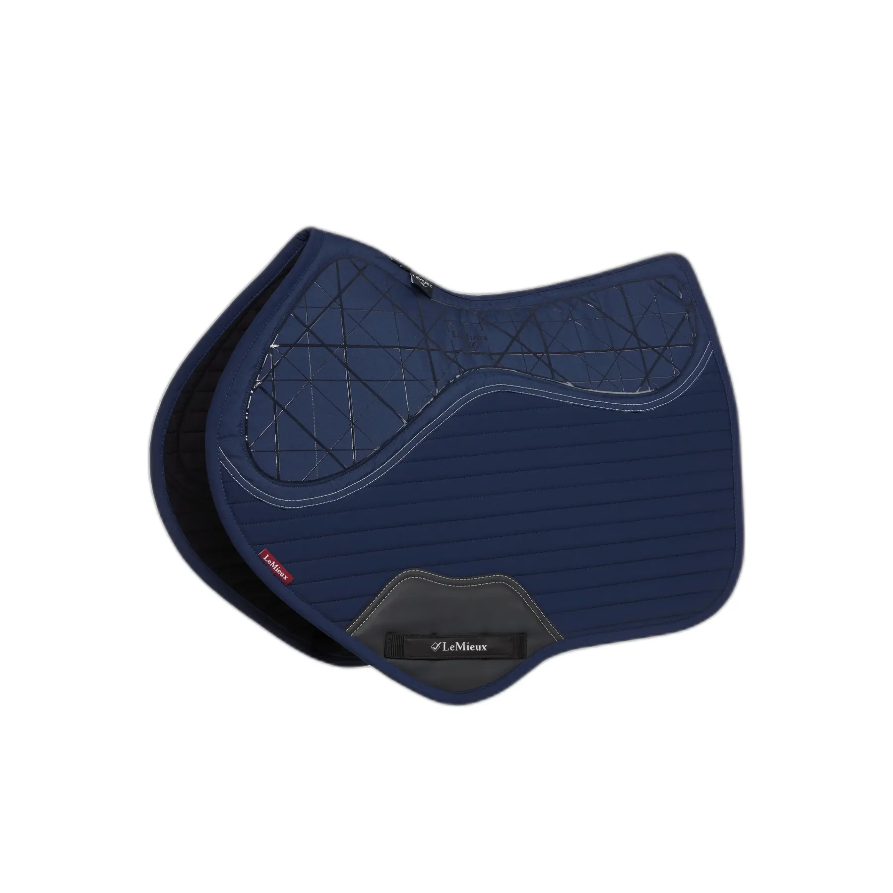 Non-slip soft shell saddle pad for horses LeMieux