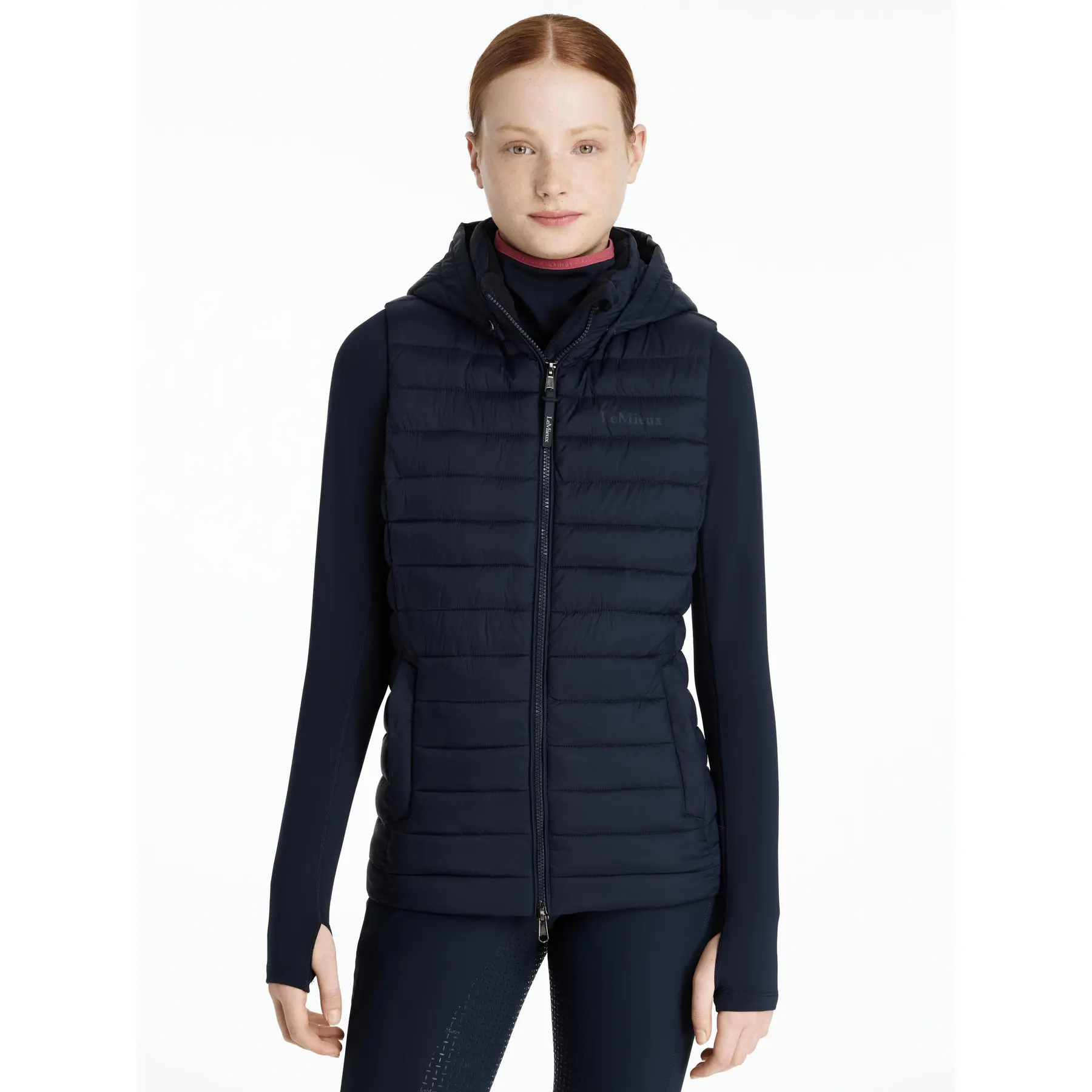 Girls' sleeveless down jacket LeMieux Ruby
