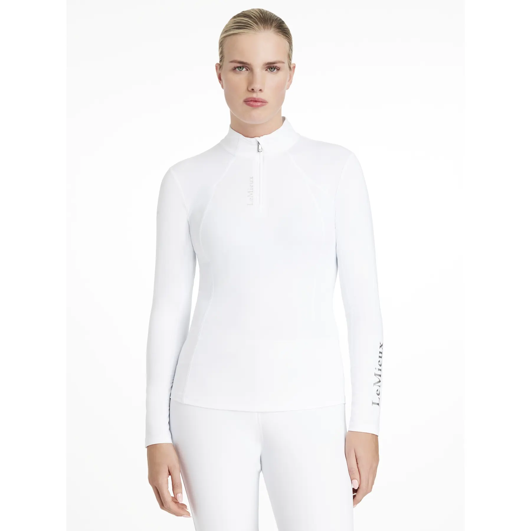 T-shirt equitazione a maniche lunghe da donna LeMieux Classique