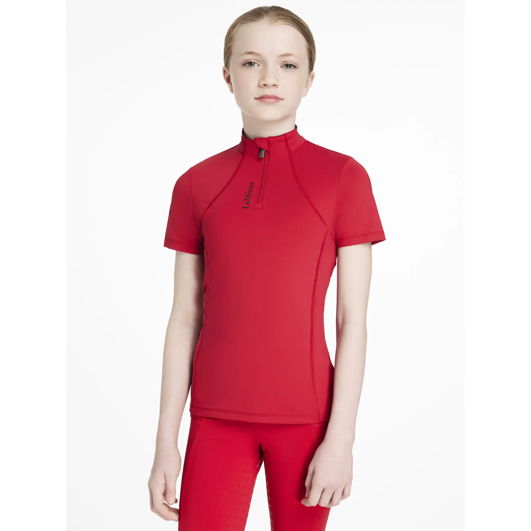Kids' zip-neck top LeMieux Classique