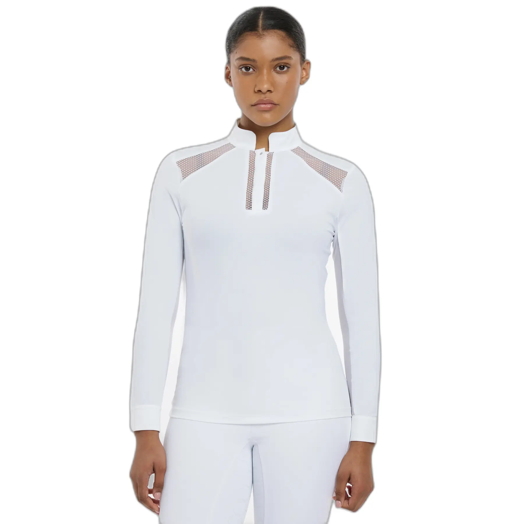 Women's long sleeve competition polo shirt LeMieux Camille
