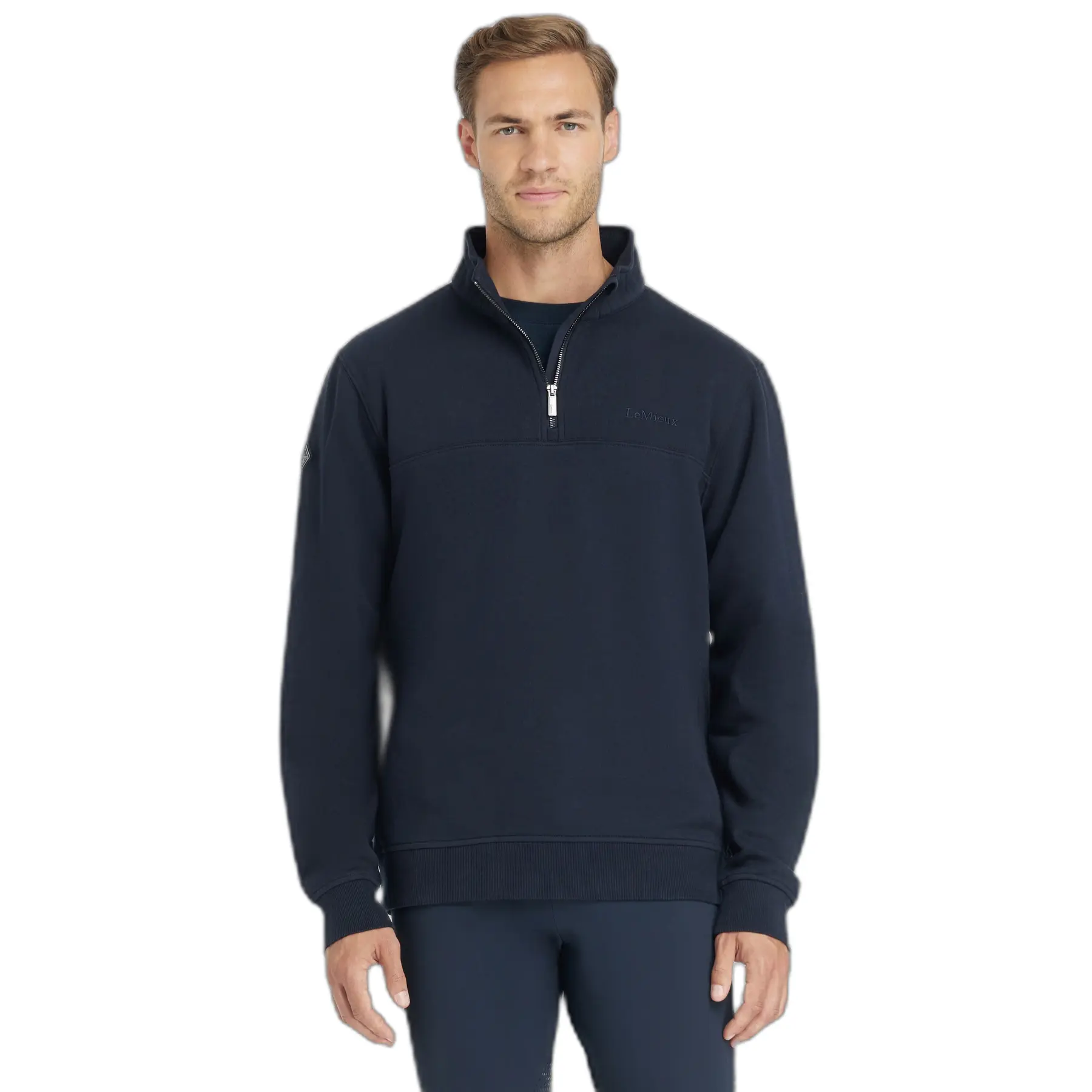 Sweatshirt équitation col zippé LeMieux