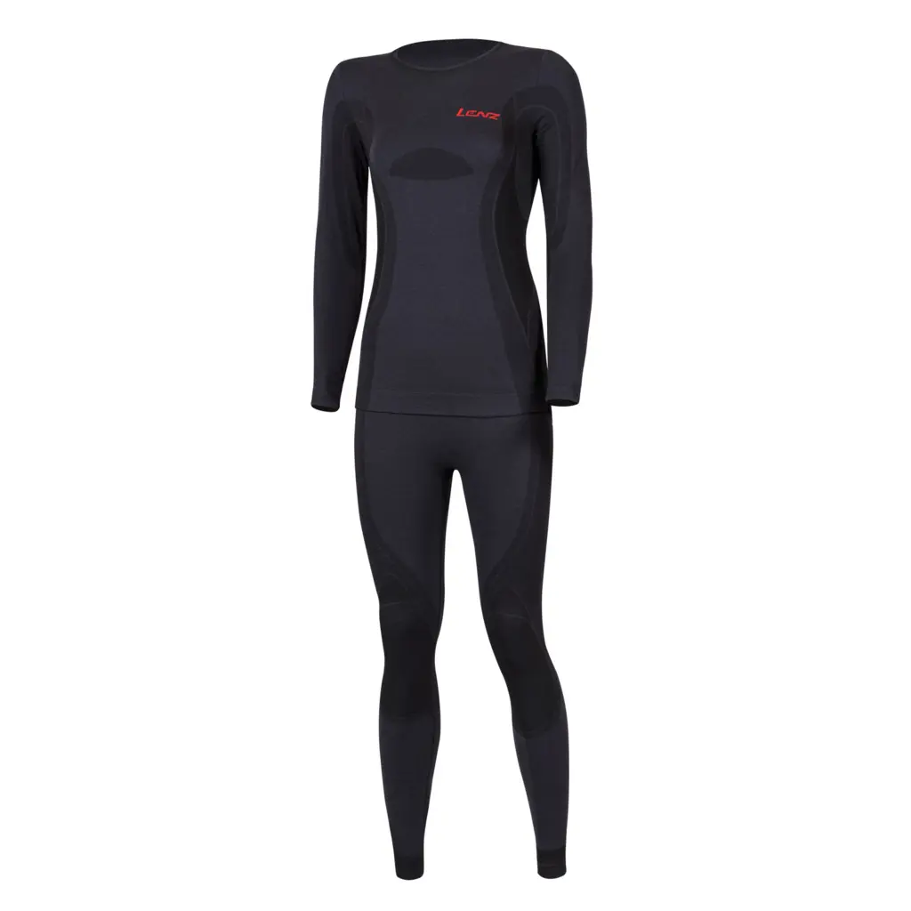 Set di pantaloni e biancheria intima in merino da donna Lenz