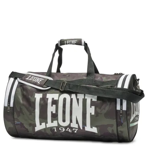 Sporttas met rits Leone Camouflage AC906