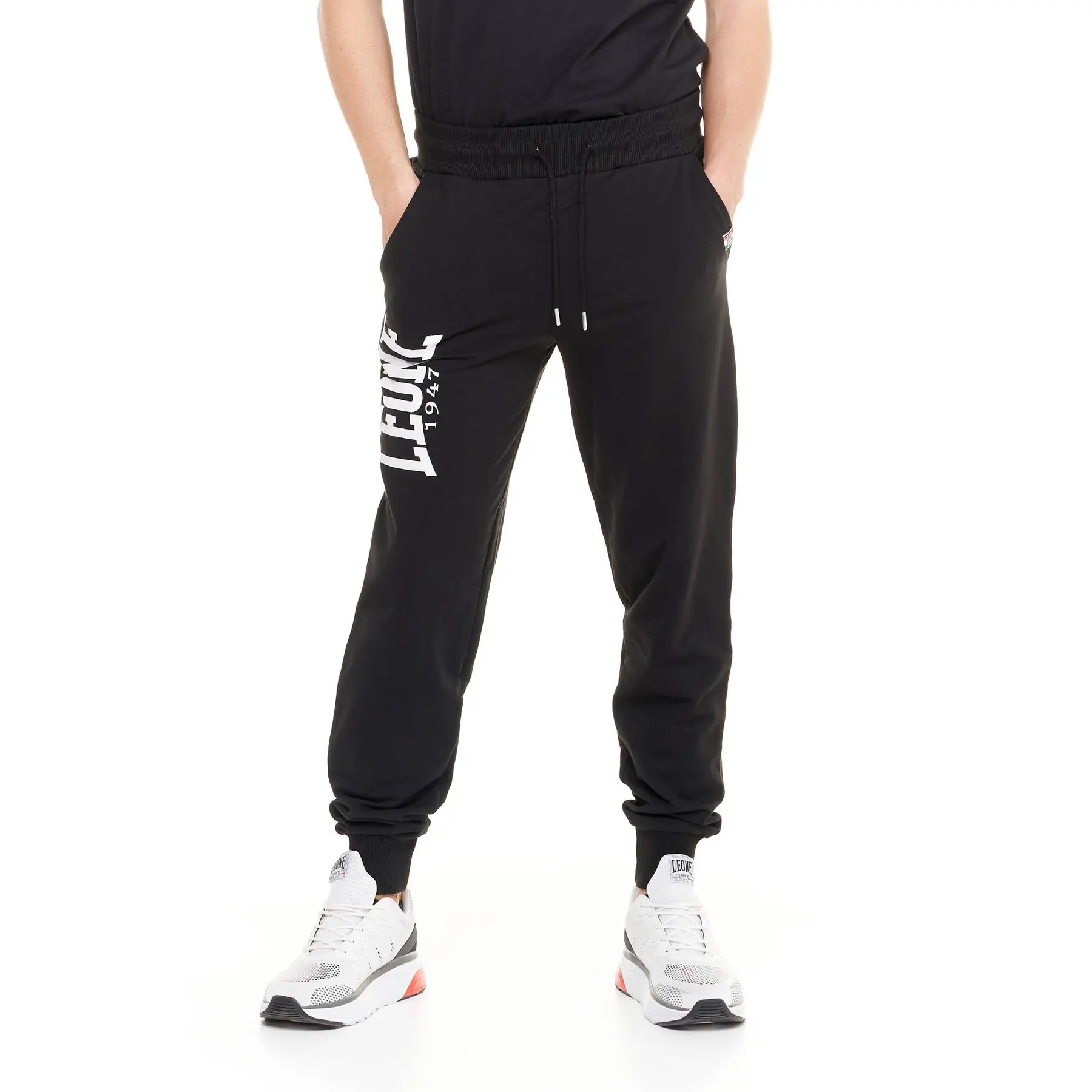 Pantaloni running Leone Big Logo