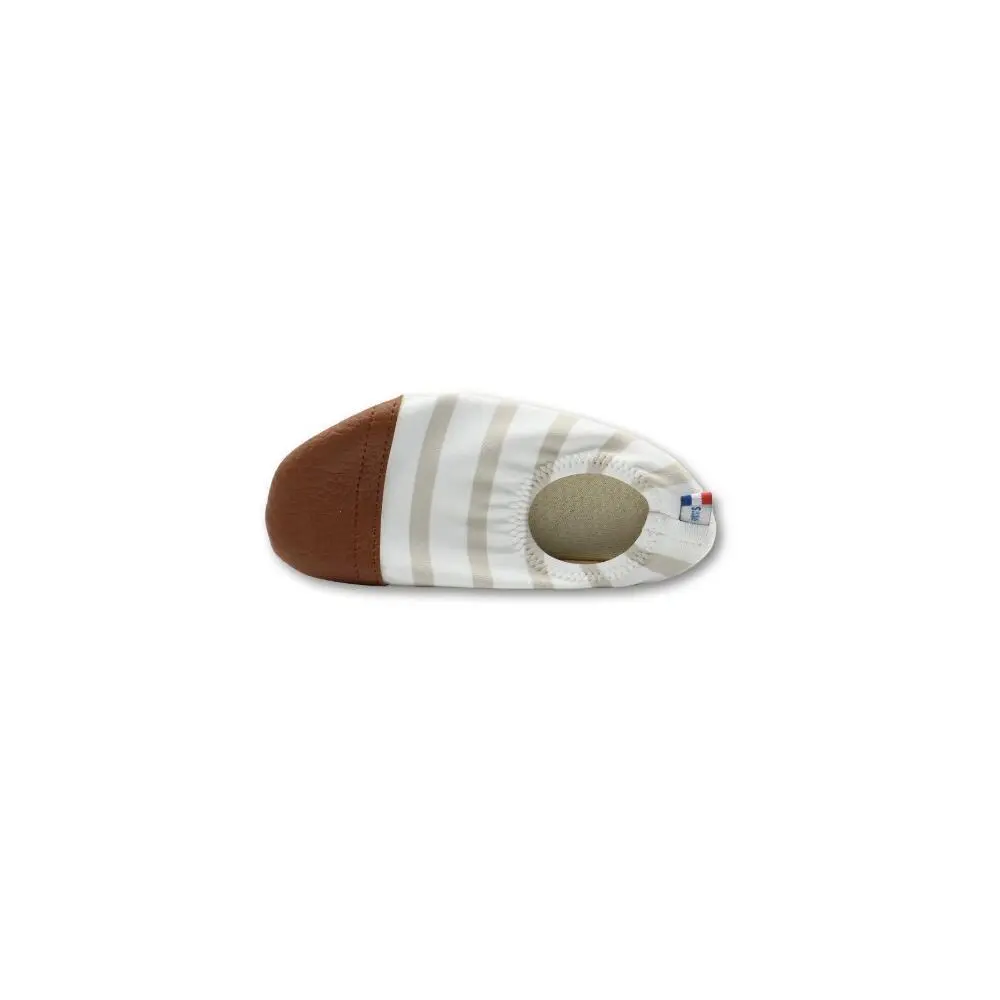 Chaussons enfant Les Pas Petits Marins Camel