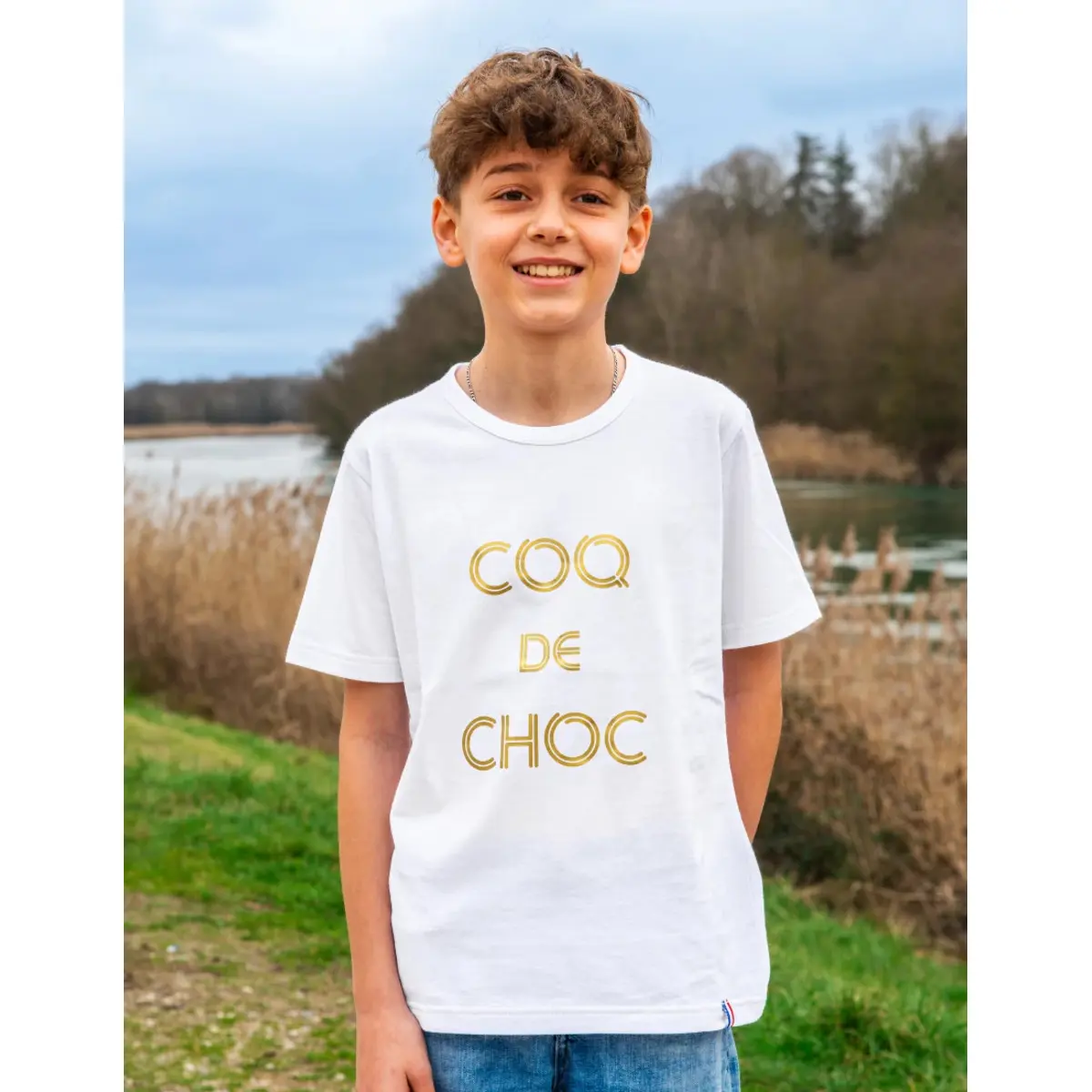 T-shirt garçon Les Poulettes Fitness Family T-shirt garçon Les Poulettes Fitness Family