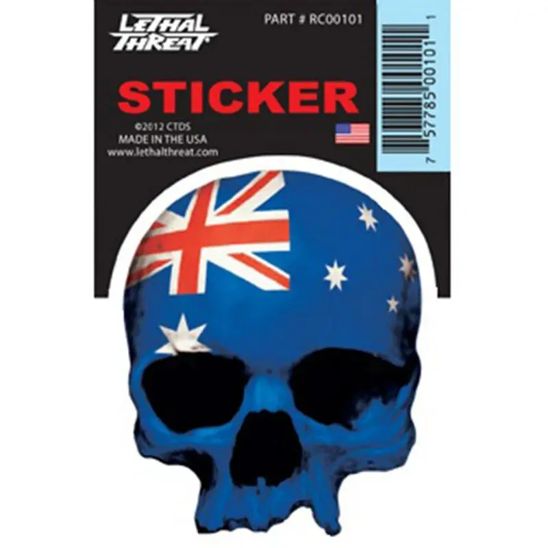 Motorradaufkleber Lethal Threat