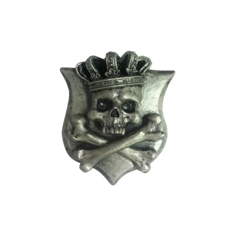 Motorradaufkleber Lethal Threat 3d Skull