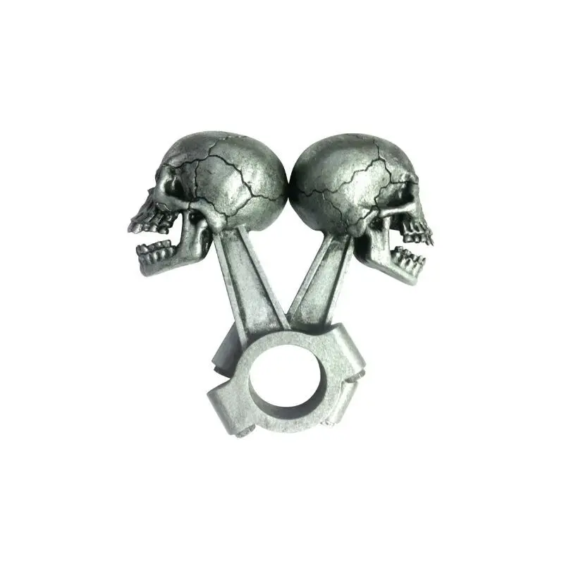 Aufkleber Lethal Threat 3d Skull