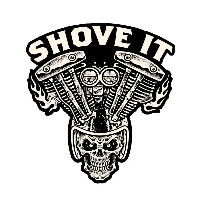 Motorradaufkleber Lethal Threat Shove It