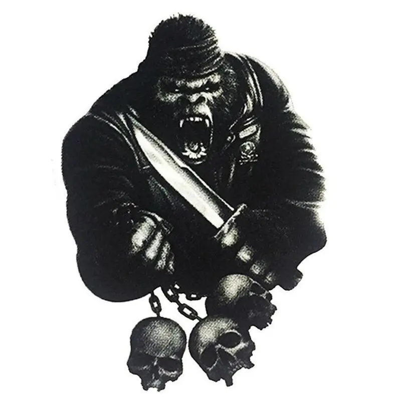 Aufkleber Lethal Threat Gorilla Skull