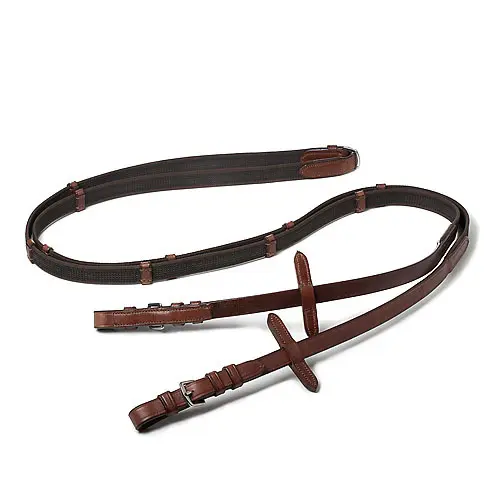 Rope Reins for Horse Rubber Canvas Lexhis