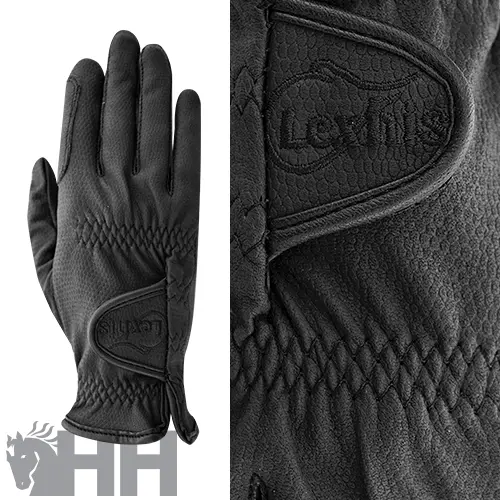 Reit-Handschuhe aus Kunstleder für Damen Lexhis Adhesion