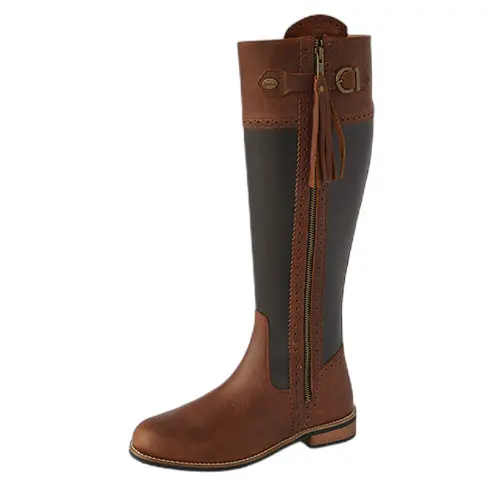 Lexhis Monteira Alta Classic Dames Rijlaarzen Bruin EU 38 / Regular Vrouw