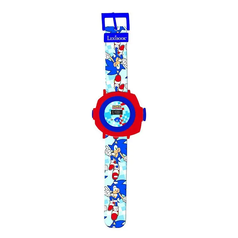 Gioco educativo orologio digitale con proiezione di 20 immagini Lexibook Sonic