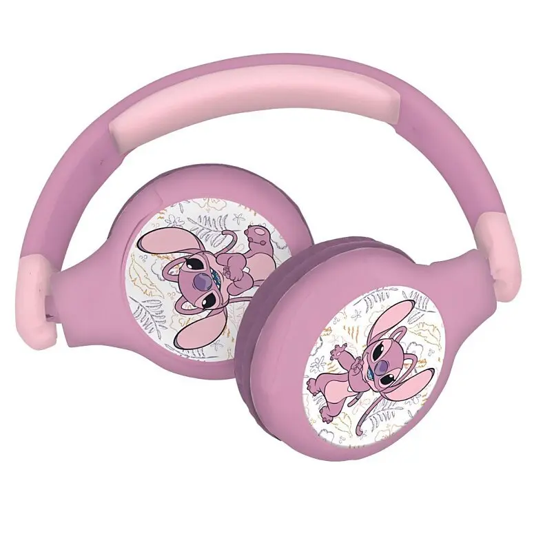 Cuffie 2 in 1 bluetooth e cablate, comode e pieghevoli con limitazione del suono Lexibook Angel