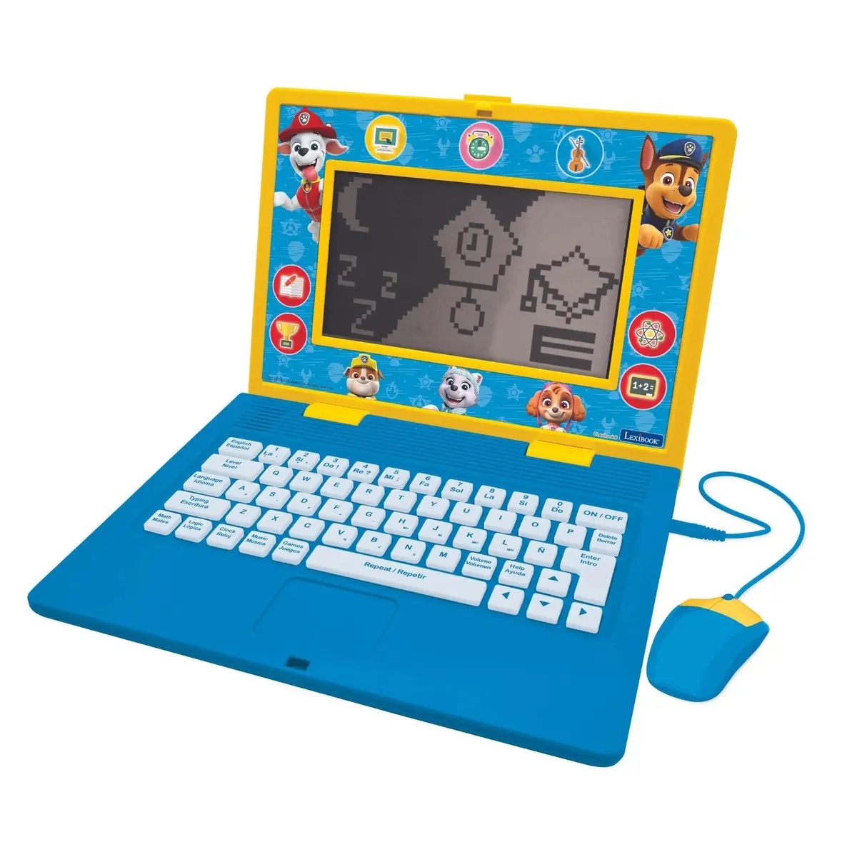 Ordinateur bilingue éducatif avec 170 activités Lexibook Pat' Patrouille