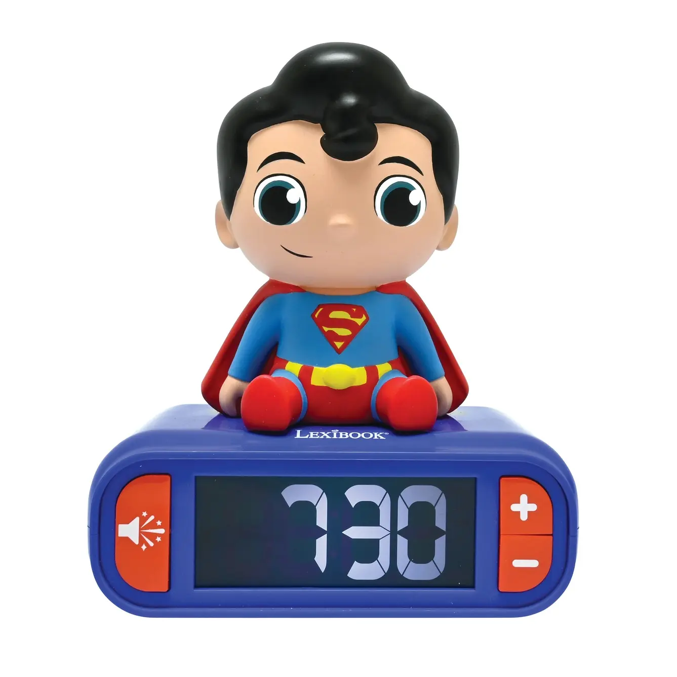 Réveil veilleuse avec sons Lexibook Superman