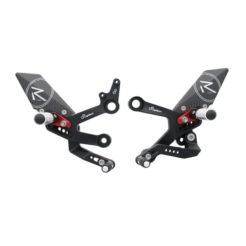 Verstellbare Motorrad-Rückfußrasten Lightech Racing KTM 790 Duke ABS L (A2)