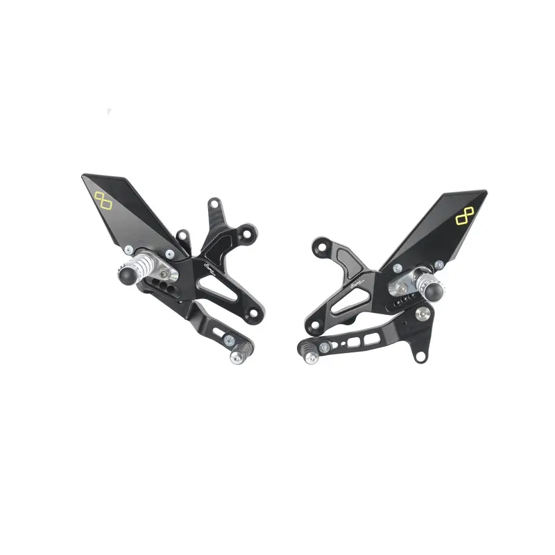 Vergoeding motorfiets voetsteun opvouwbaar in aluminium 7075 Lightech