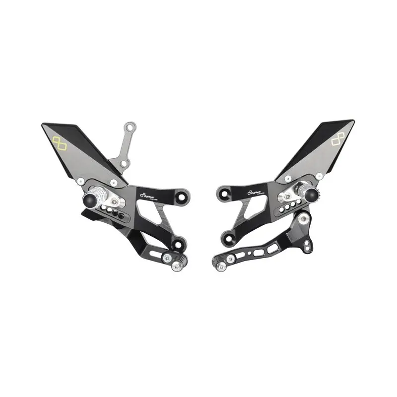 Onderdelen voor motorfiets voetsteunen Lightech Yamaha R3