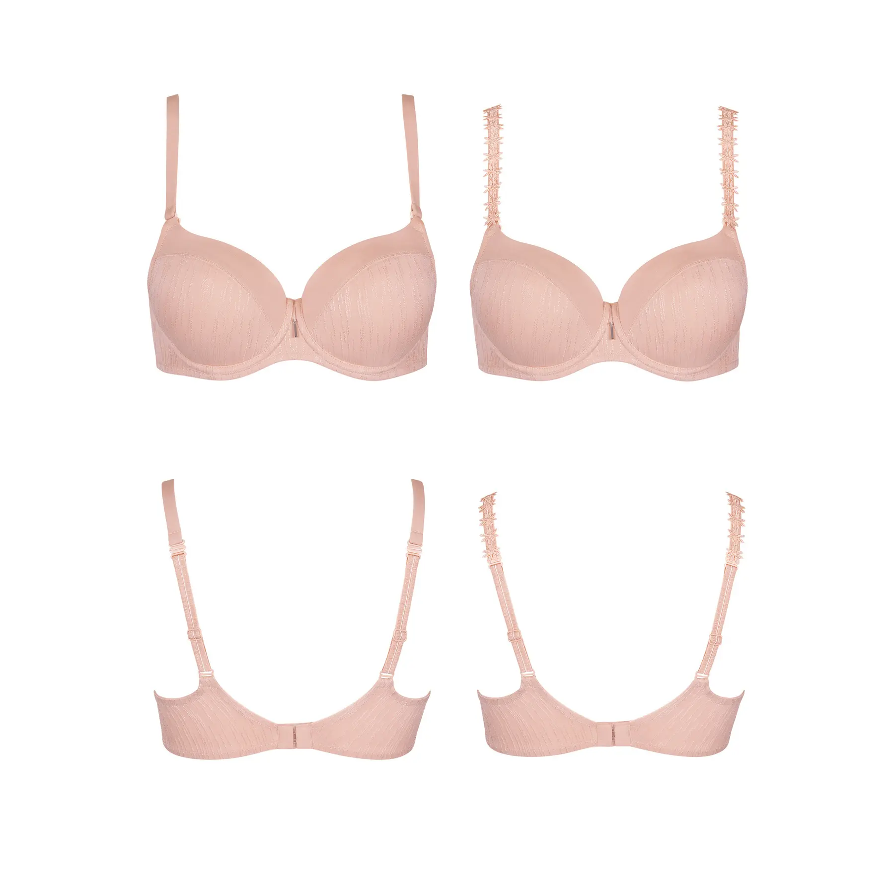 Vorform Bügel-BH mit doppelten Trägern für Damen Lisca Gracia B à E