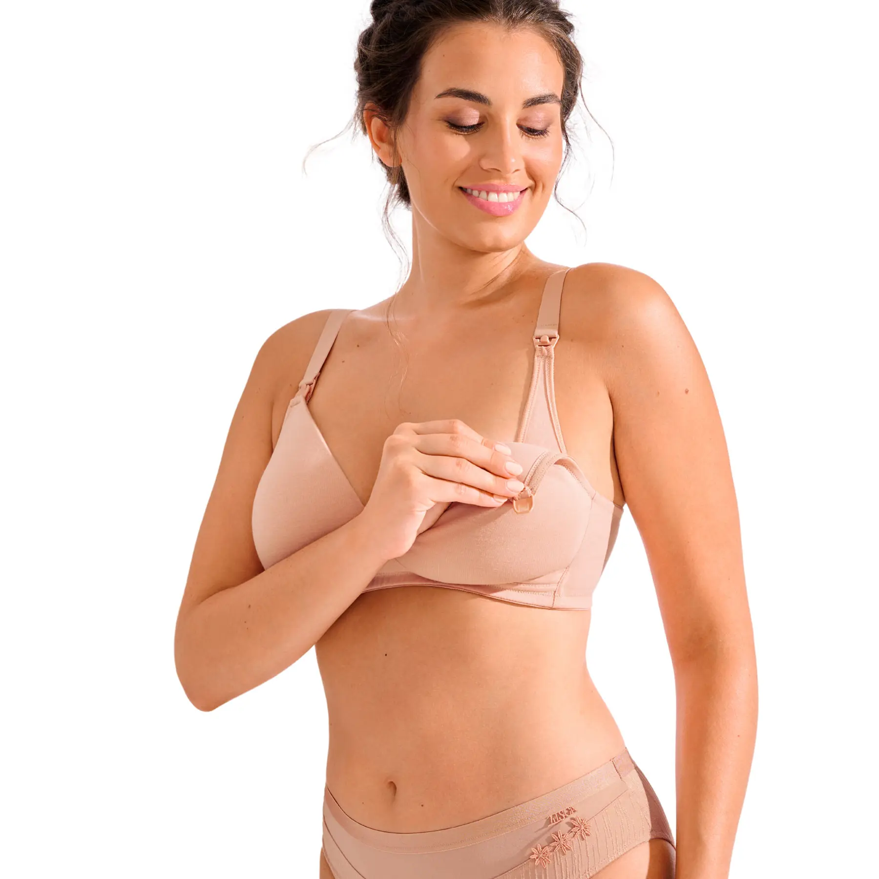 Reggiseno per allattamento preformato senza stecche donna Lisca Lucy