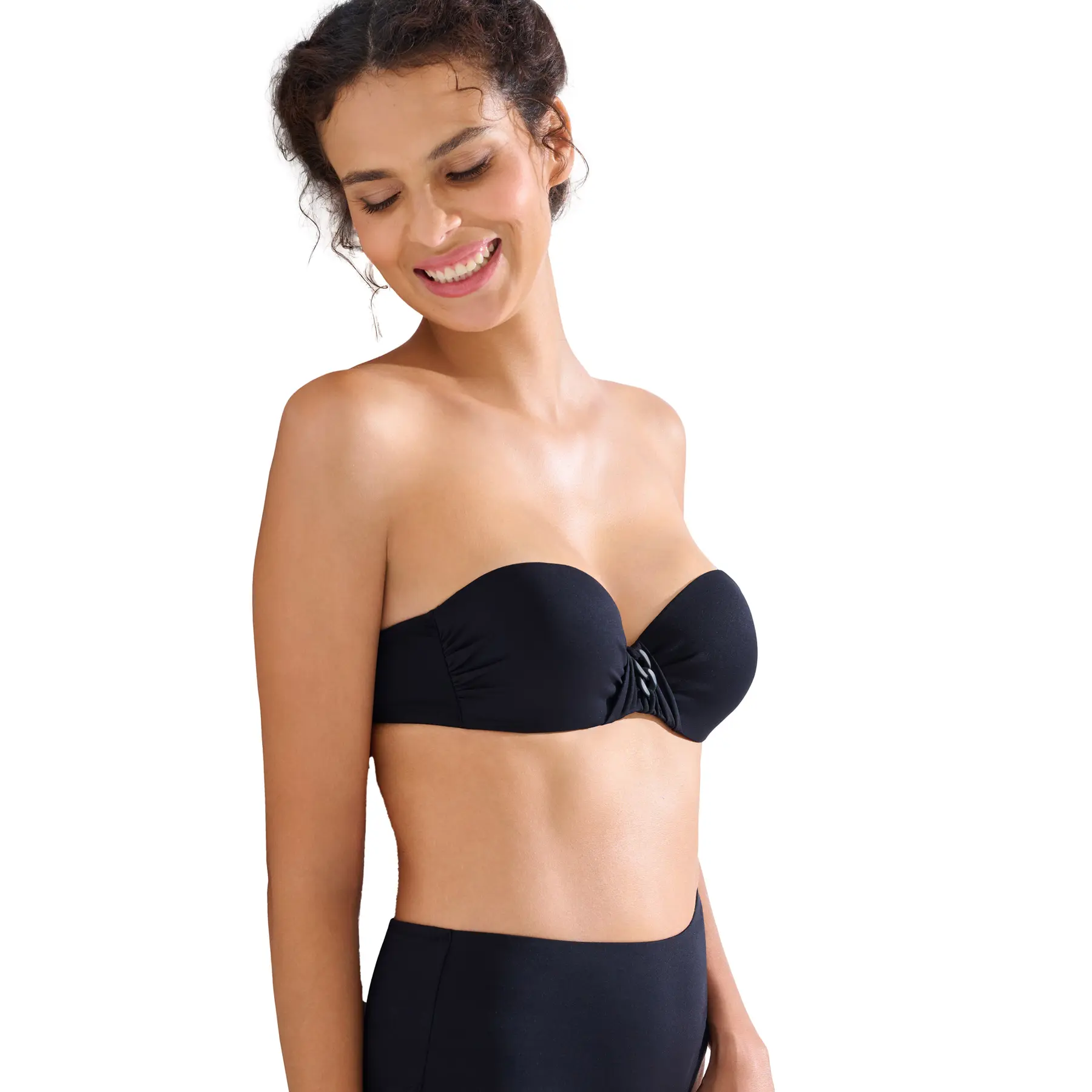 Reggiseno da bagno a bandeau con coppa preformata per donna Lisca Palma