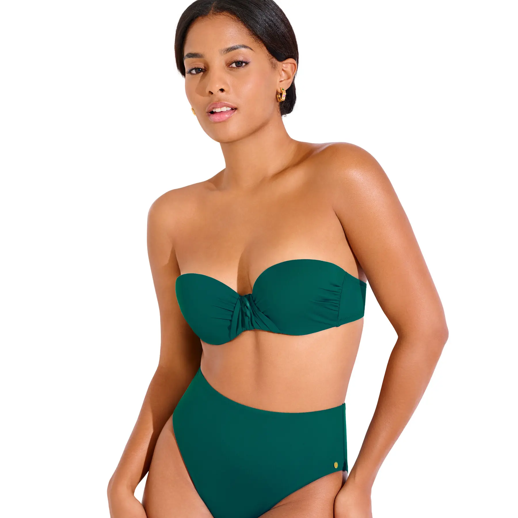 Reggiseno da bagno a bandeau con coppa preformata per donna Lisca Palma