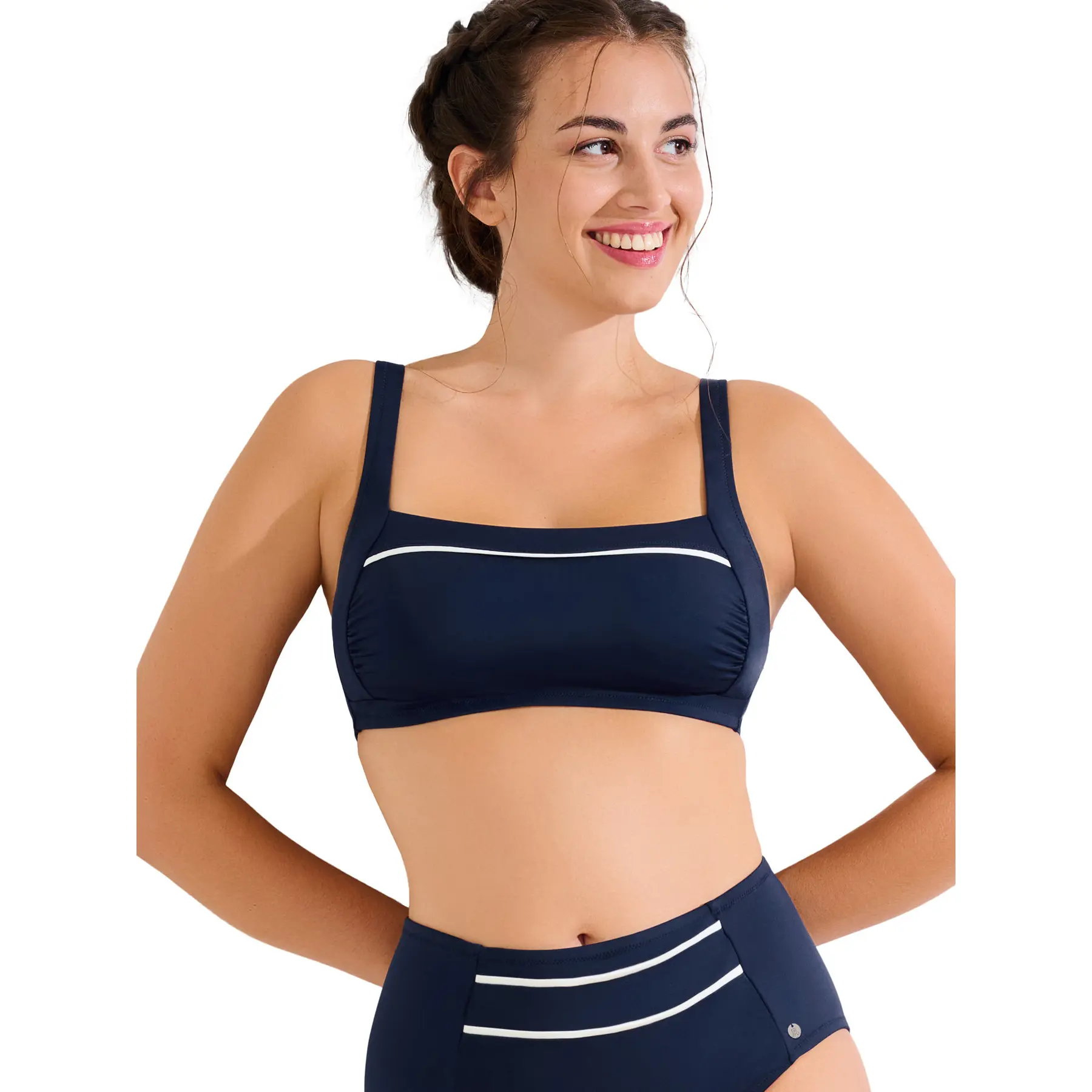Bügelloser Bikinioberteil für Frauen Lisca Uvita