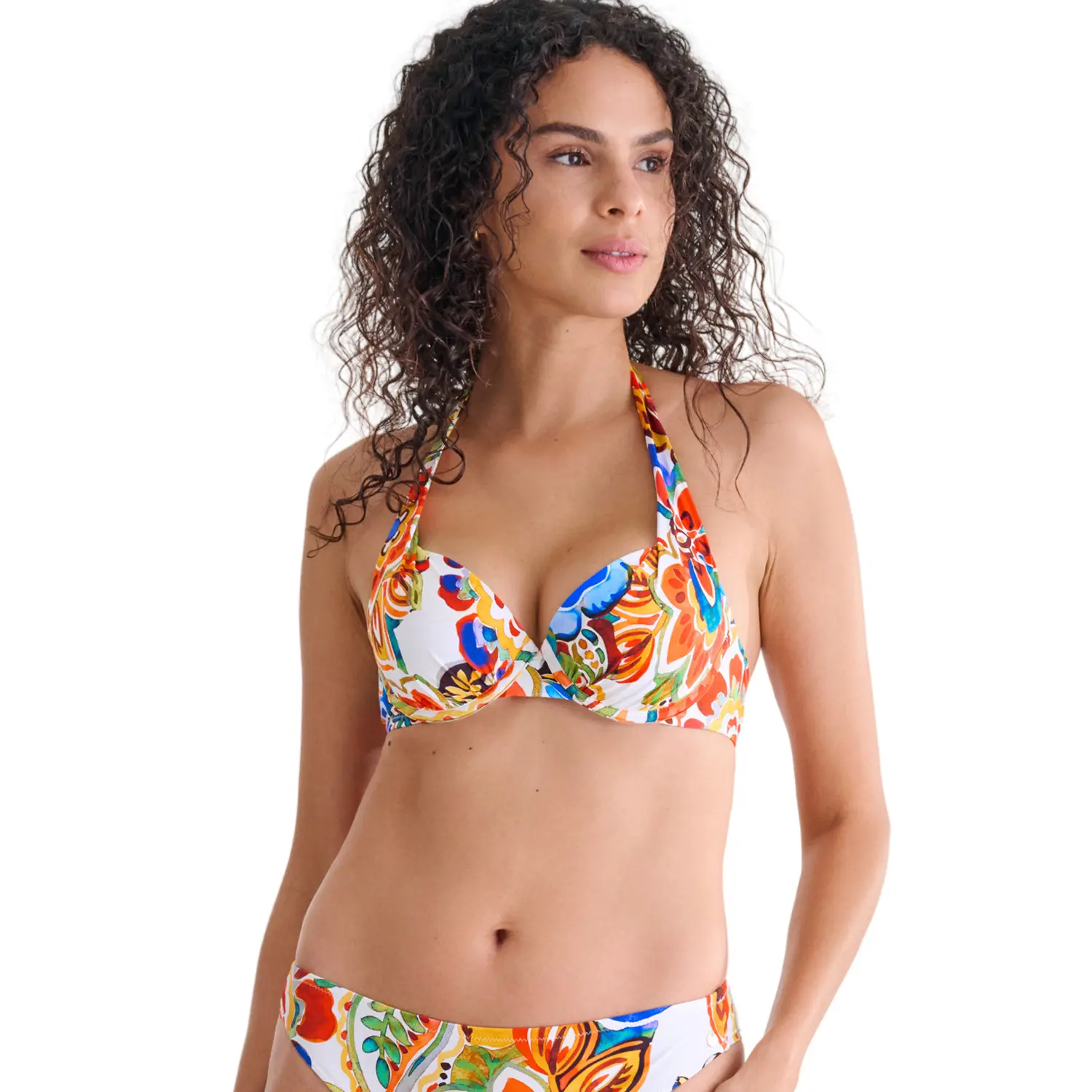 Bikini-Oberteil für Damen mit offenem Rücken Lisca Mexico