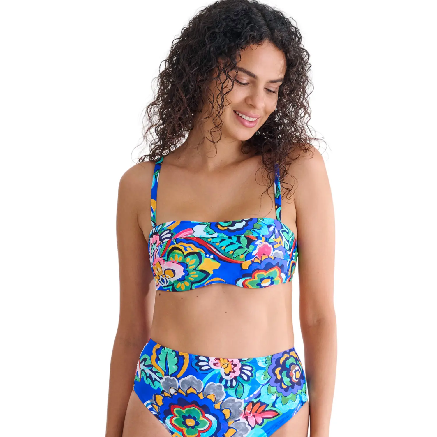Bikini-Bandeau mit Förmungen für Damen Lisca Mexico