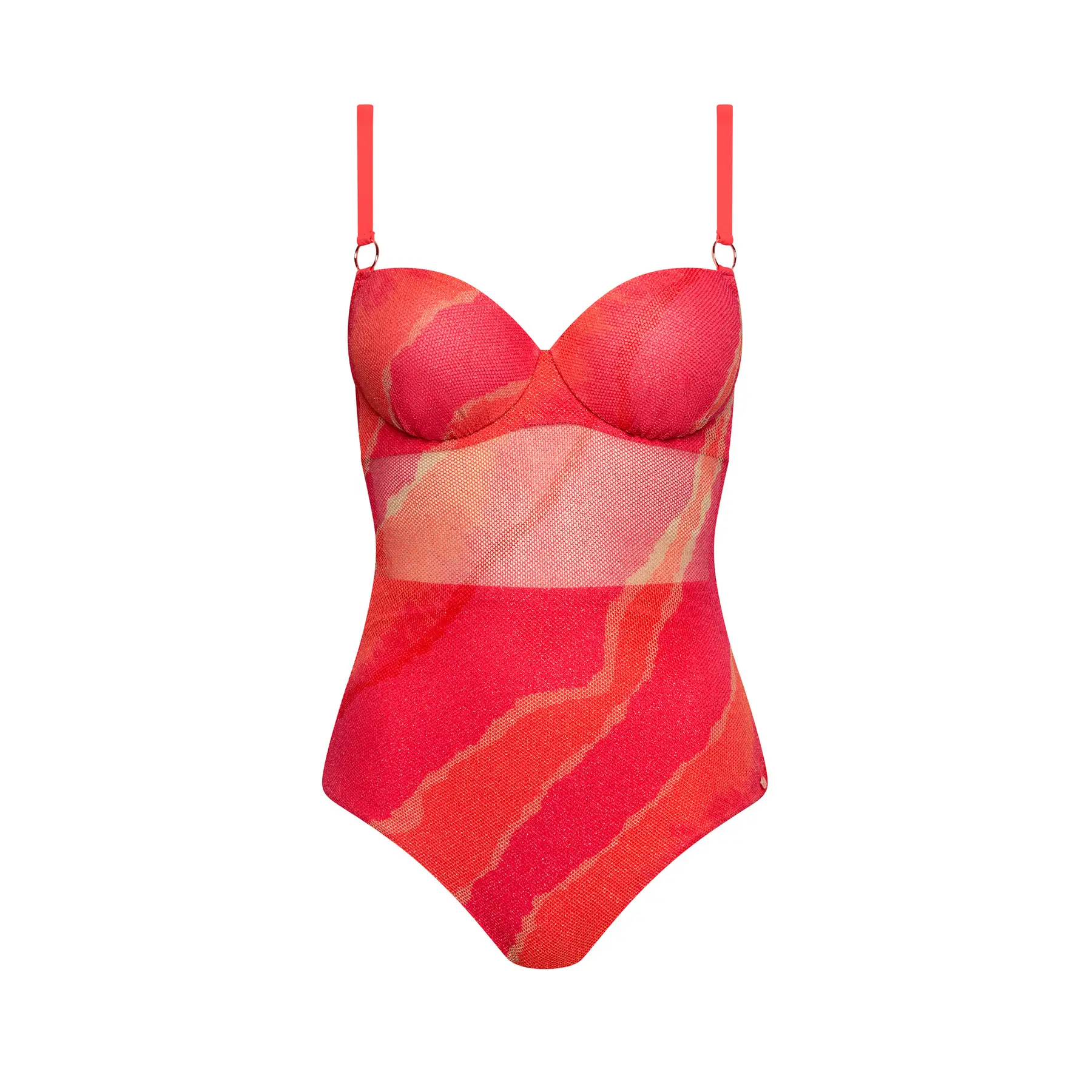 Costume da bagno intero sagomato donna Lisca Atlantida