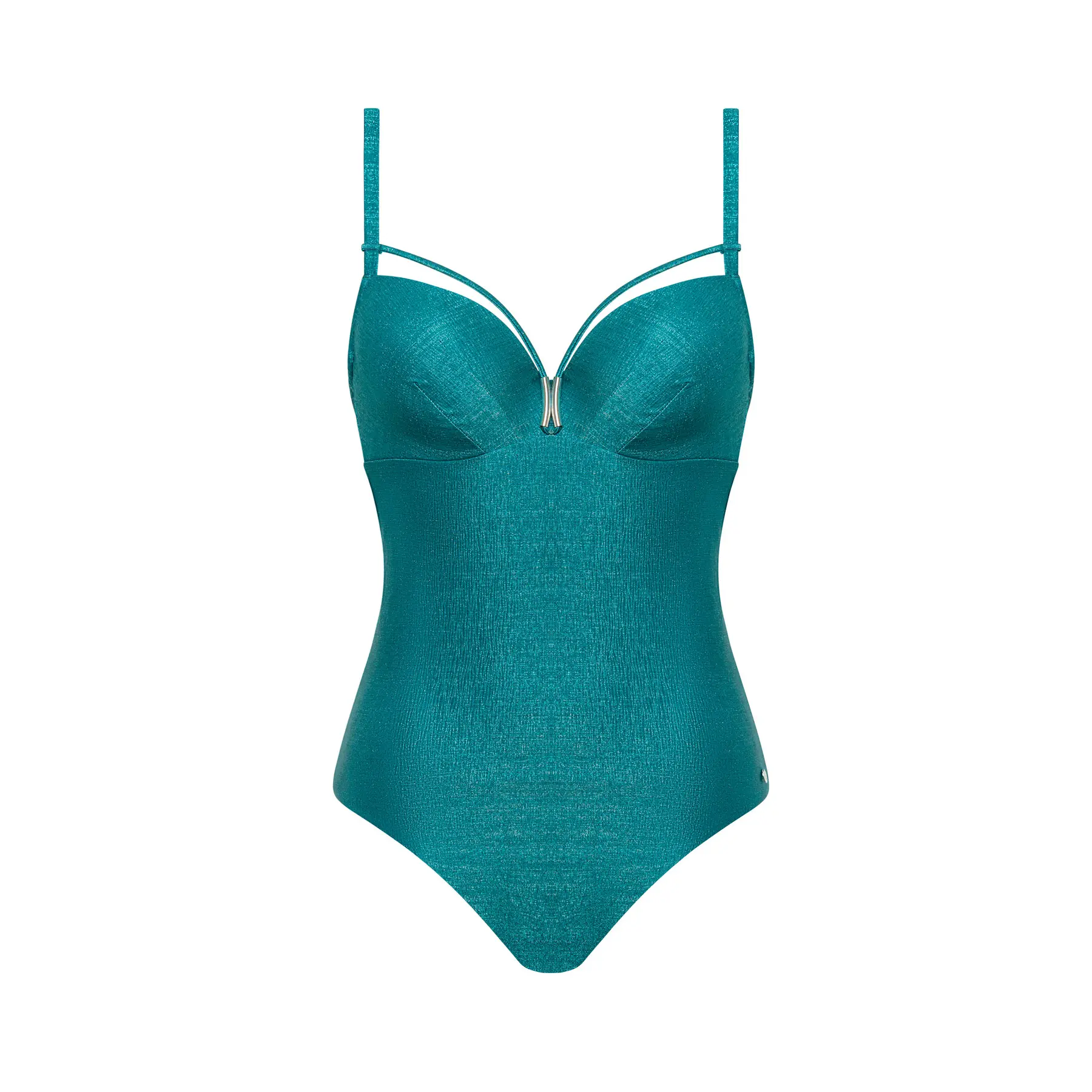 Costume da bagno intero sagomato donna Lisca Blue Lagoon