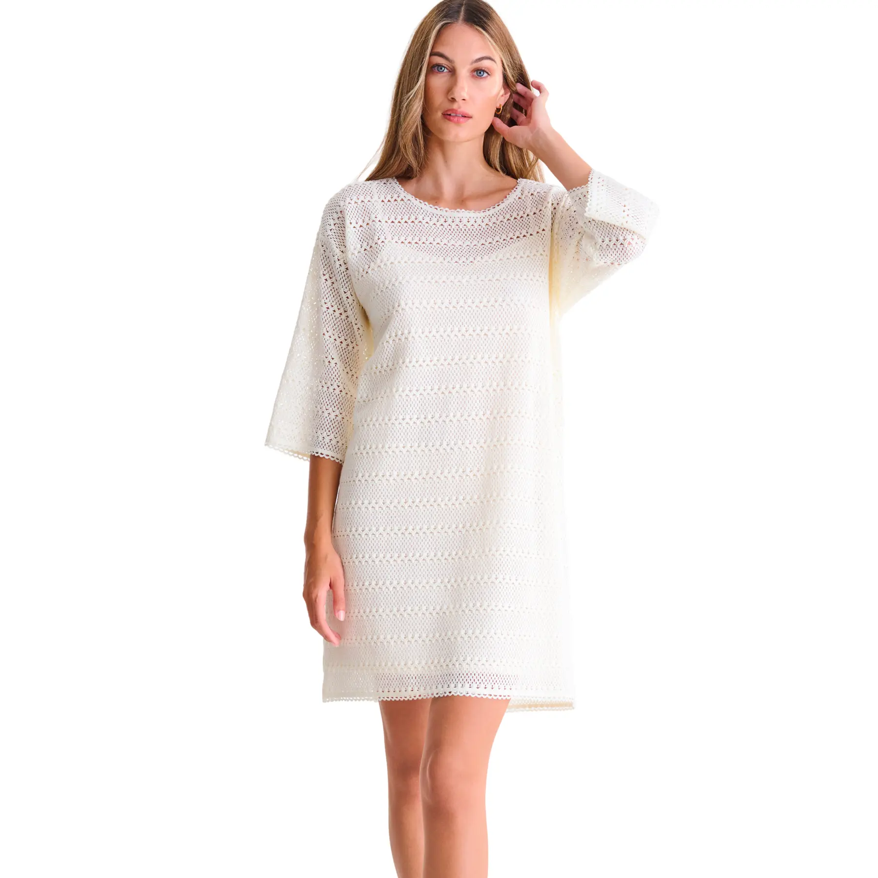 Halb-lang Sommerkleid für Damen Lisca Calvi
