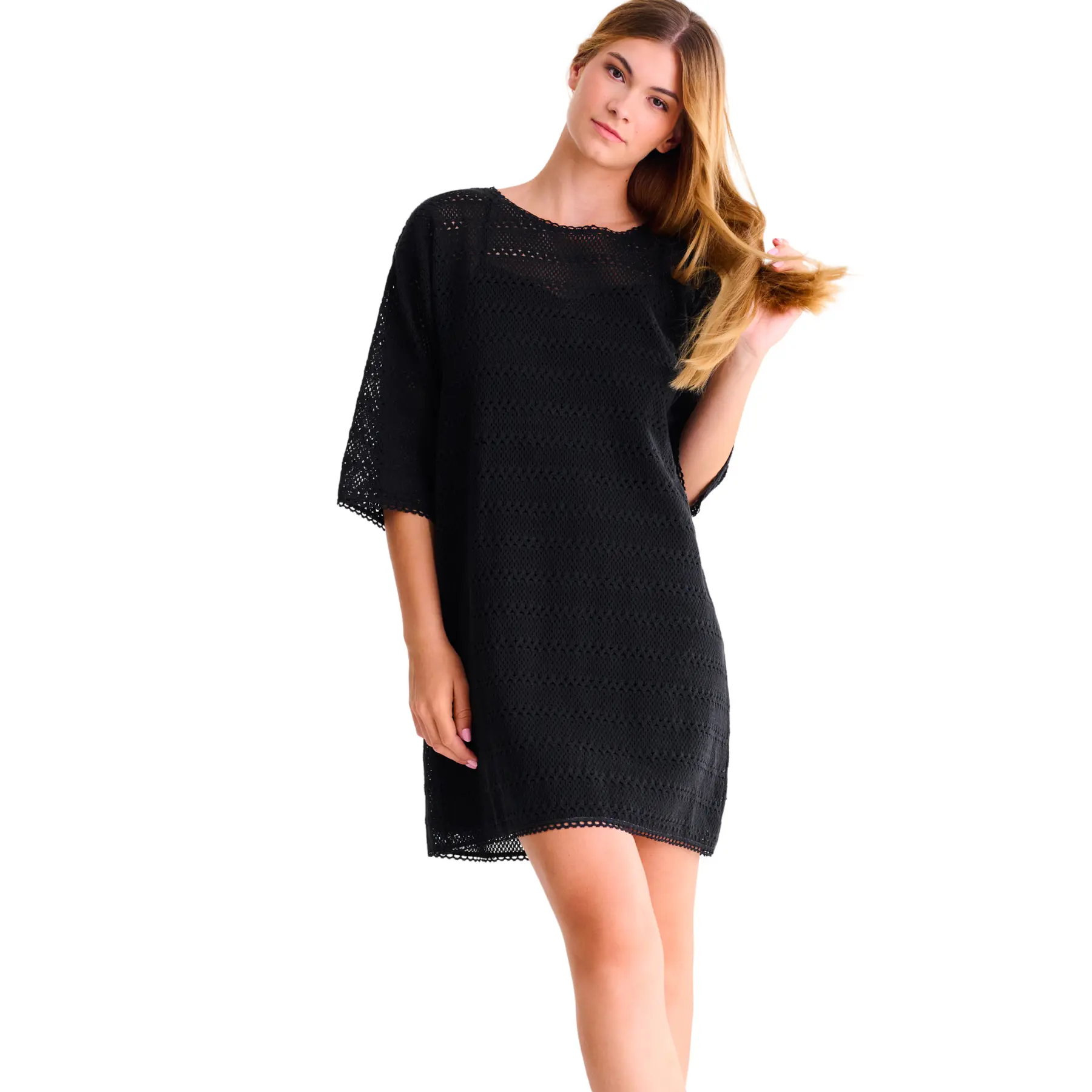 Halb-lang Sommerkleid für Damen Lisca Calvi