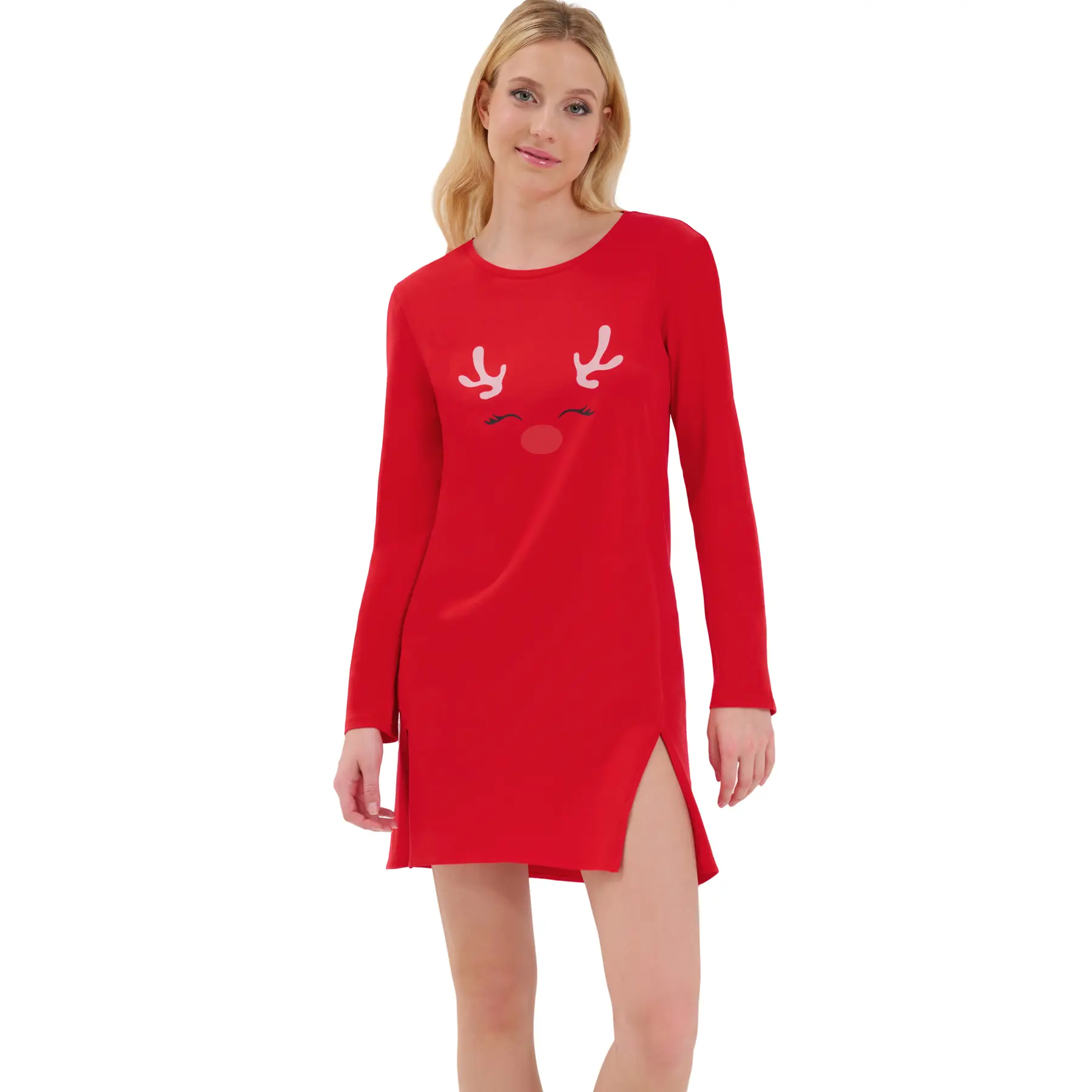 Langärmliges T-Shirt-Kleid Lisca Holiday