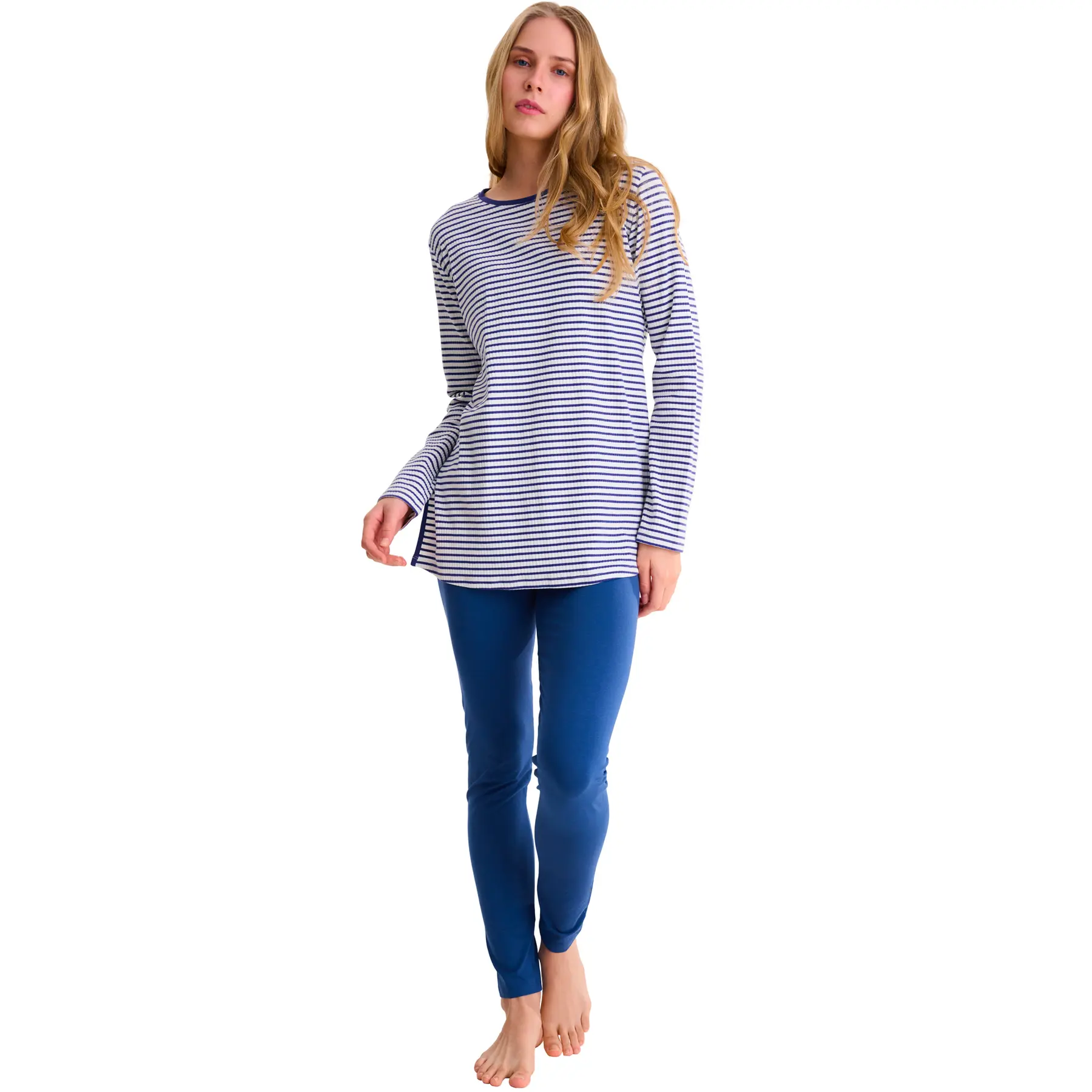 Damen Langarm-Pyjama Lisca Infinity