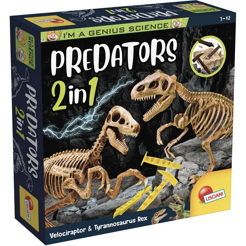 2-in-1 Lernspiele Lisciani Giochi Predators