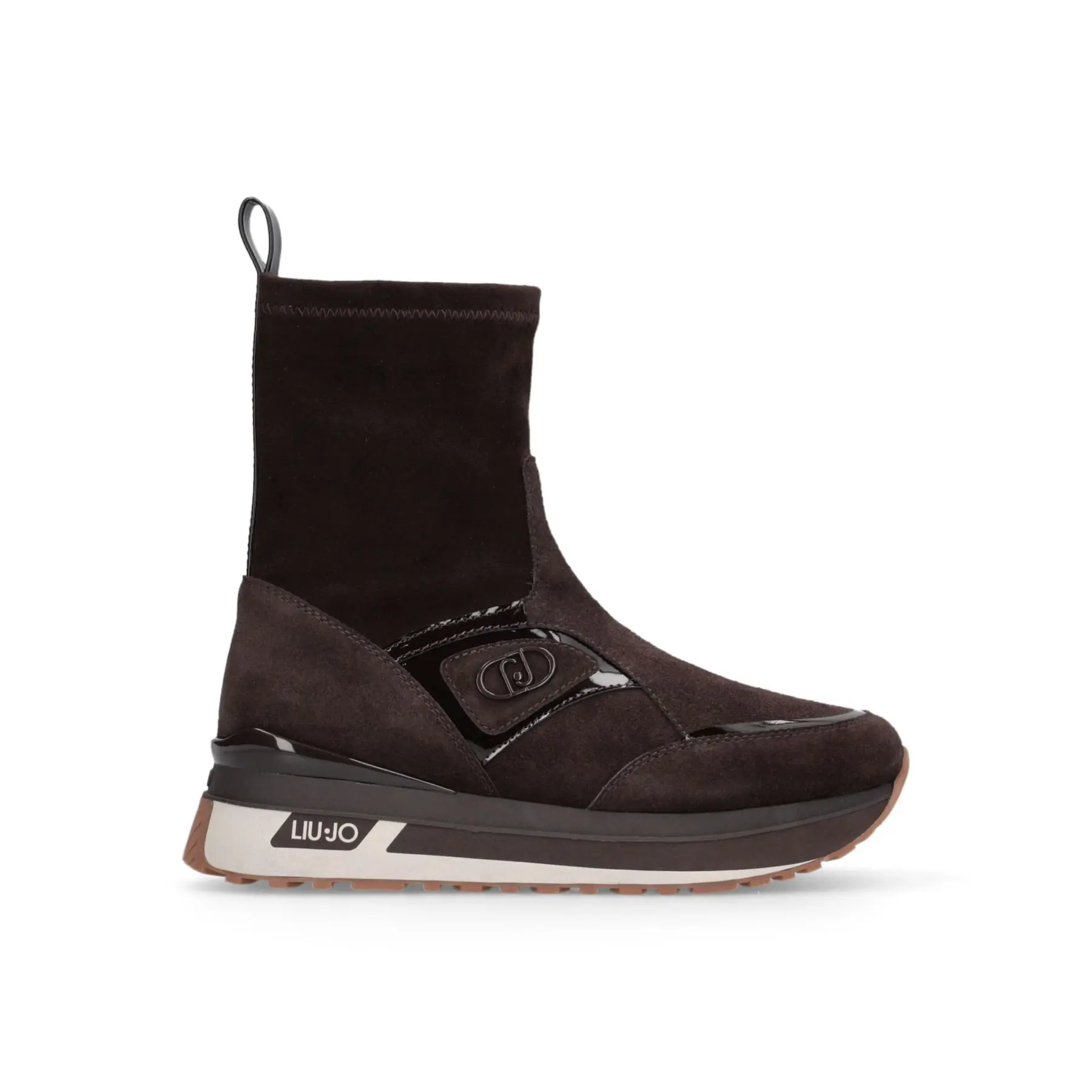 Scarpe in suede di vacca donna Liu Jo Maxi Wonder 104 Mid